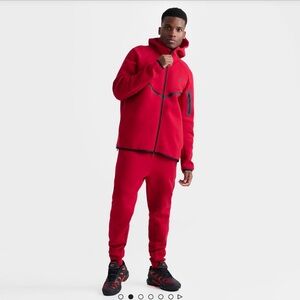 Red Men's Sweatpants & Joggers